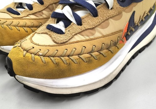 JEAN-PAUL GAULTIER SACAI NIKE DH9186-200 VAPOR WAFFLE Men's Sneakers Size 9.5 US - Picture 7 of 11