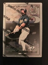 1996 Leaf Prefered Steel Mark McGwire #14