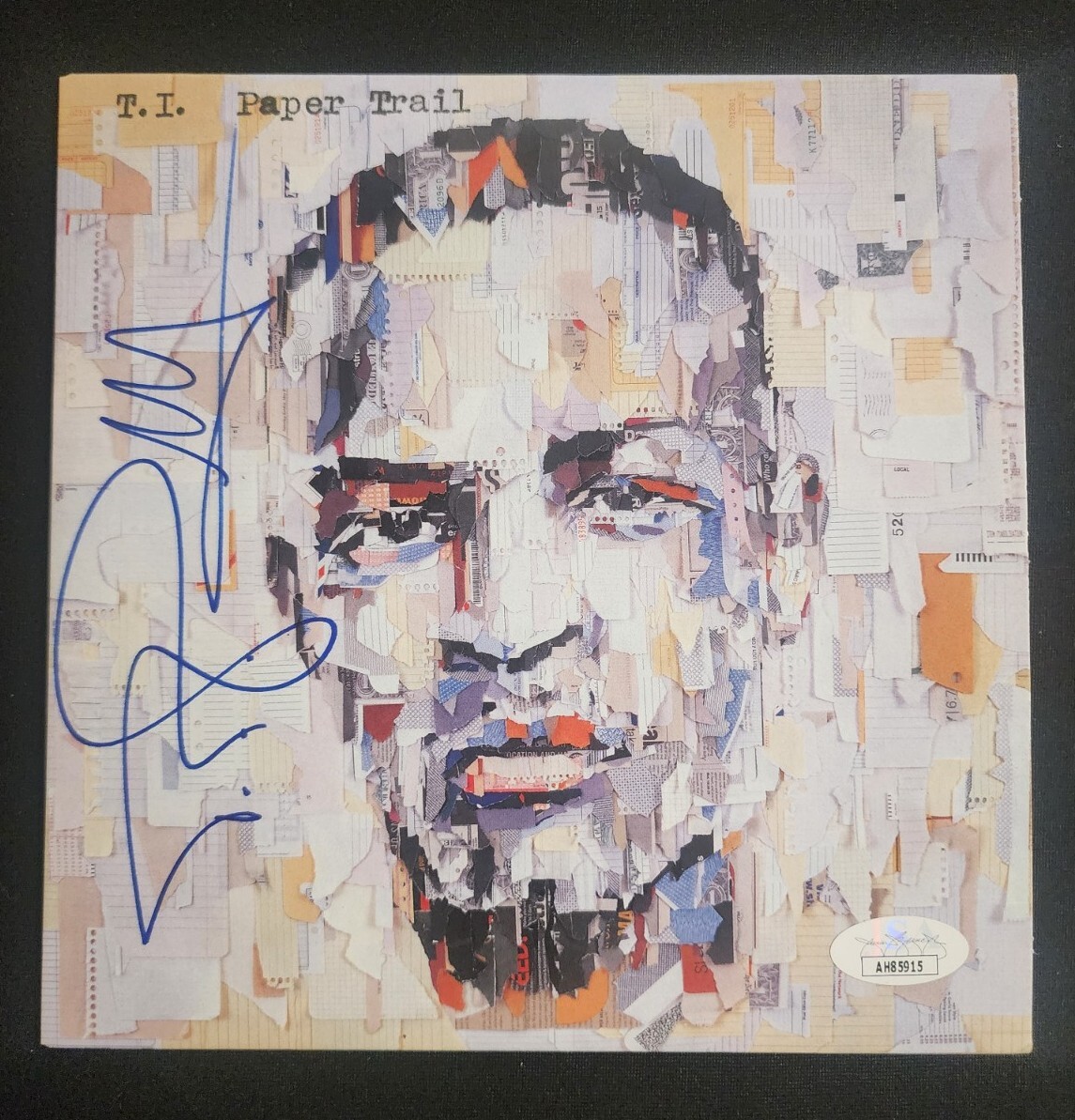 T.I. Signed Autographed Paper Trail 7