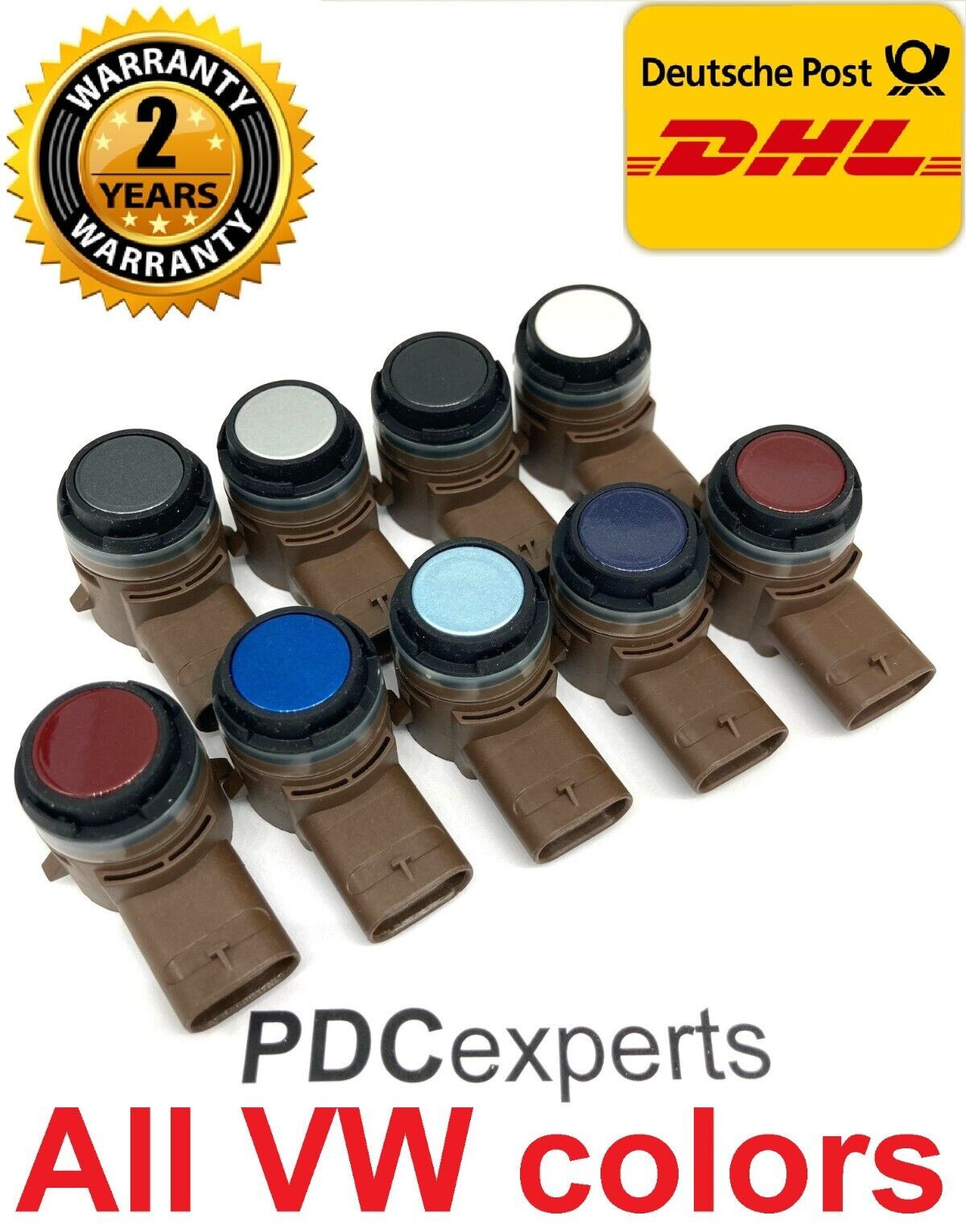 OEM Parking sensor 5Q0919297B PMA VW GOLF JETTA PASSAT All Colors Available