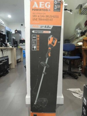 Aeg Powertools Aeg Cordless Trimmer 58v Aeg Brushless Line Trimmer
