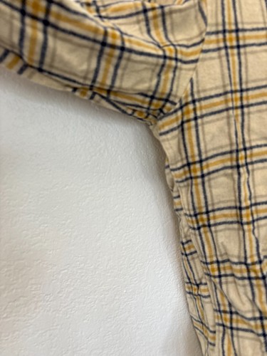Vintage Pendleton Virgin Wool Shirt Mens Small Flannel Long Sleeve Lined Collar - Picture 7 of 16