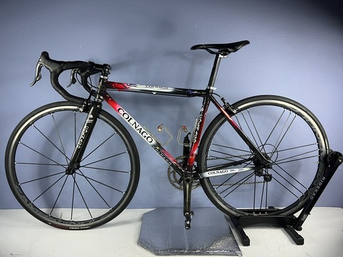 Vintage Colnago C40 Art Decor Star Carbon + Campagnolo Record 10 + Shamal Ultra - Bild 11 von 24