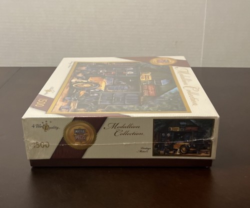 Master Pieces Lot 2 Puzzle 1000 & 1500 Piece Medallion Collection Vintage Car - Picture 14 of 15