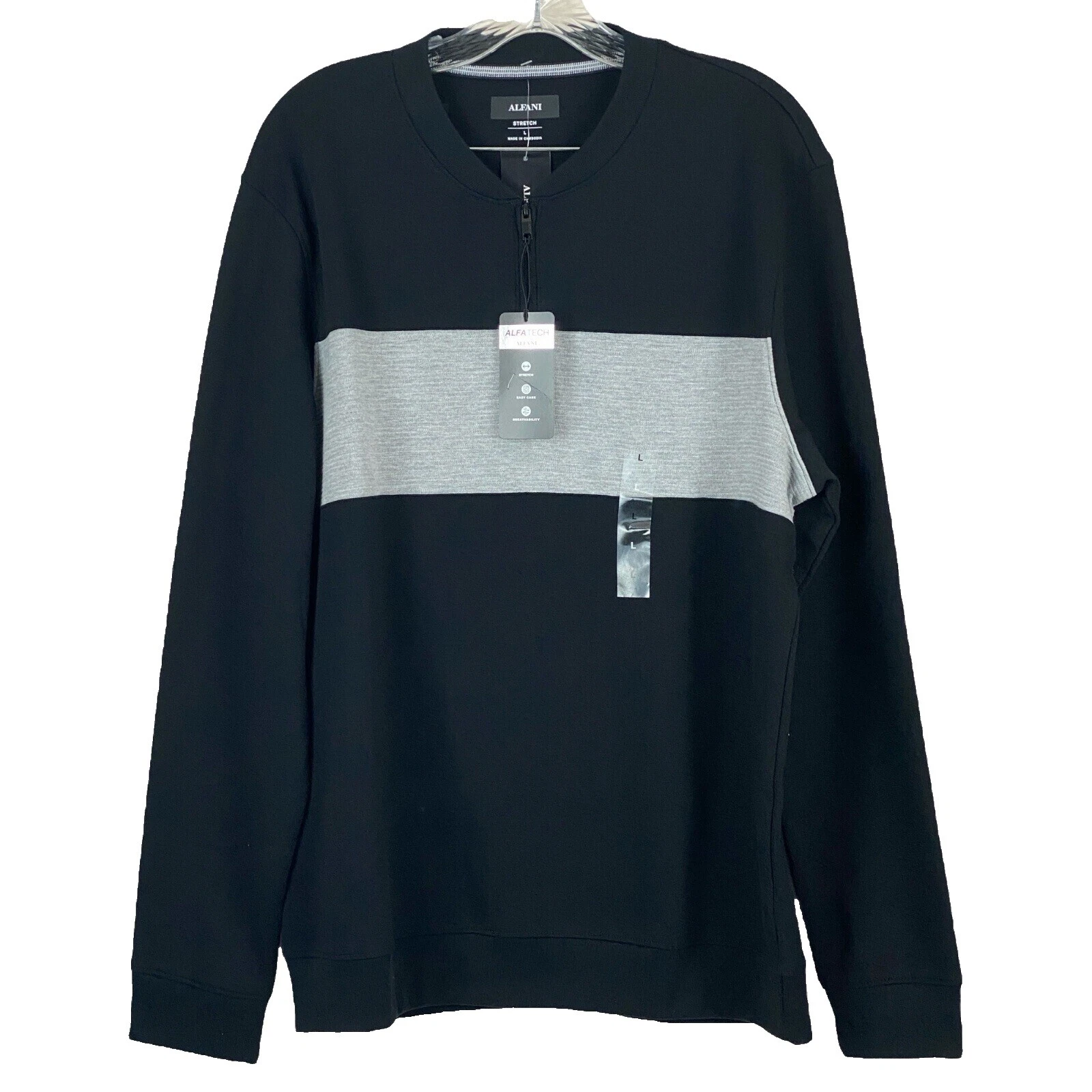 Alfani Black Hoodies & Sweatshirts for Men