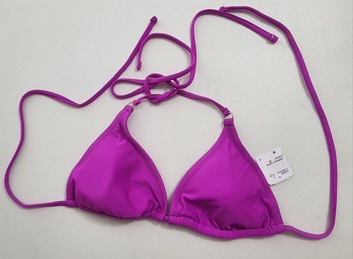 Forever 21 Pink Fuchsia Bikini Swimsuit 2 piece Set Adjustable Top M  Bottom L  - Picture 5 of 7