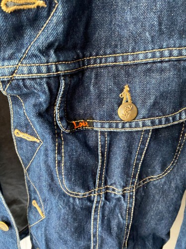 Vintage Lois denim track Jacket Men's (unisex) size XS - Imagen 3 de 9