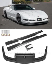 For 97-04 Corvette C5 | EOS Performance Front Bumper Lip Splitter & Side Skirts