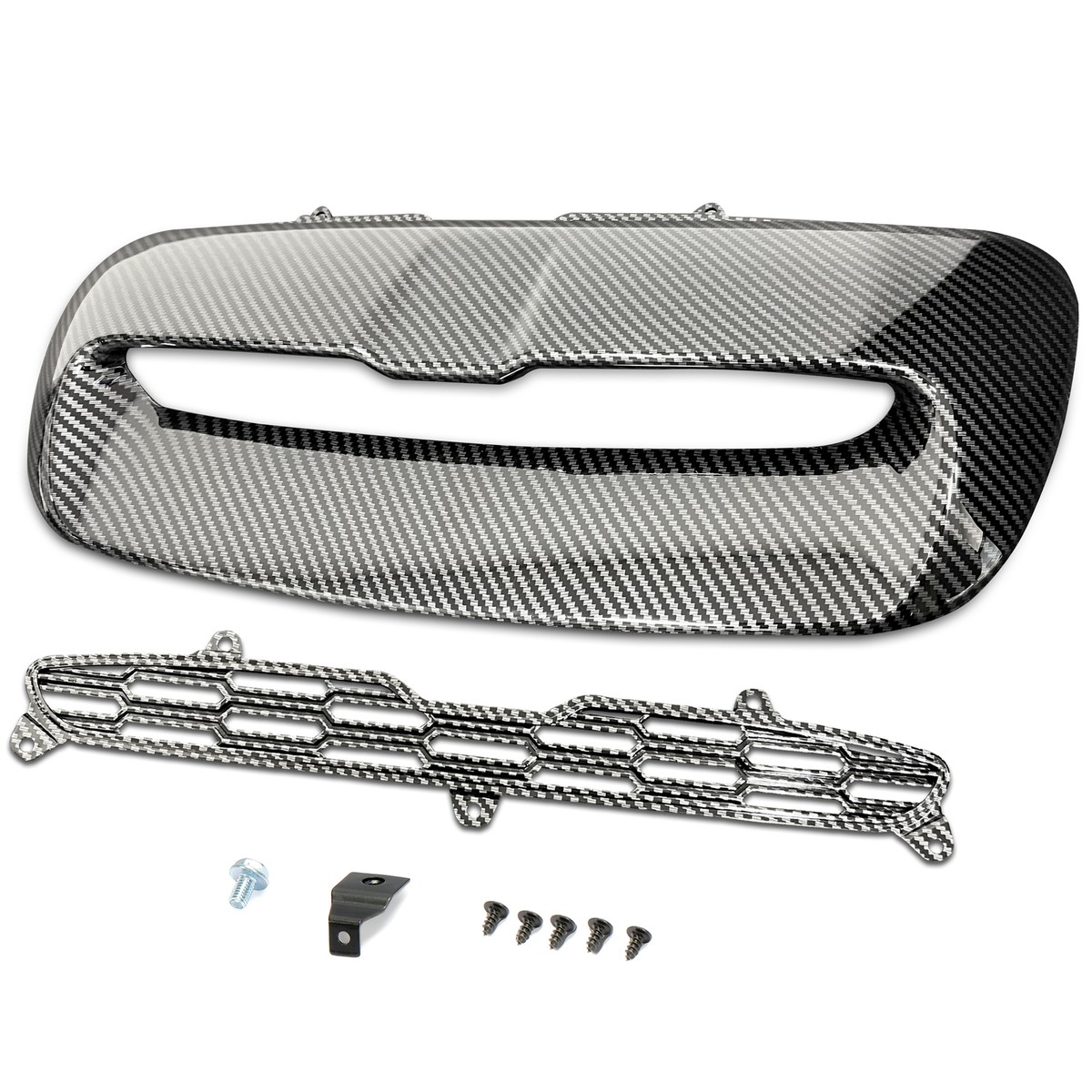 shrinkpot & scoop   ／5 Carbon Fiber Style for 2007-2013 Mini Cooper SR55-59 Hood