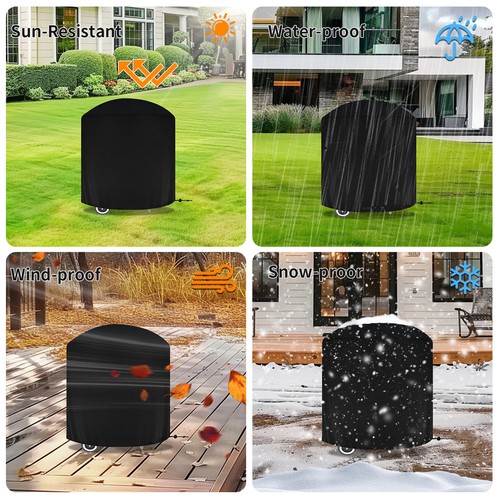 BBQ Gas Grill Cover Barbecue Waterproof Outdoor Heavy Duty UV Protection 57 Inch - Picture 16 of 45