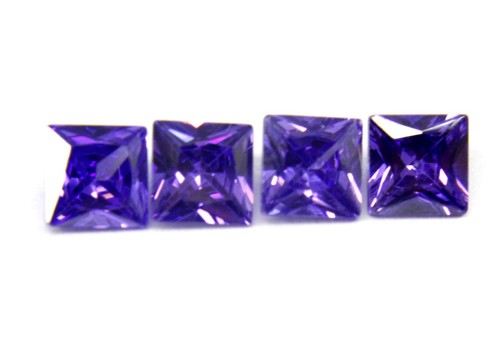 Natural Tanzania 6.04ct BlueColor Tanzanite Princess Cut Certified LooseGemstone - Picture 3 of 17