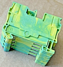 (5) PHOENIX CONTACT PT6-PE Ground Terminal 3211822, NEW