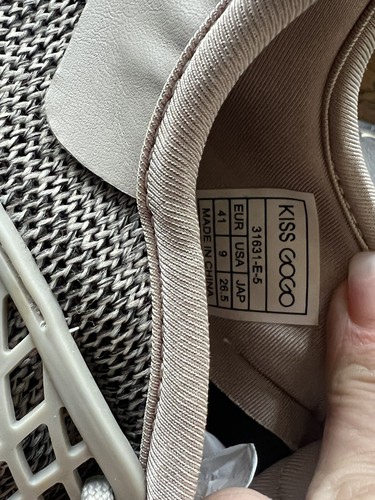 Rare Adidas Kiss Gogo Sneakers 41 Mens 9 Womens 10 Shoes Black Tan Htf B1 - Picture 6 of 8