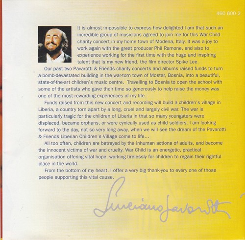 PAVAROTTI & Friends For The Children Of Liberia:STEVIE WONDER,BON JOVI,ZUCCHERO - Bild 3 von 7