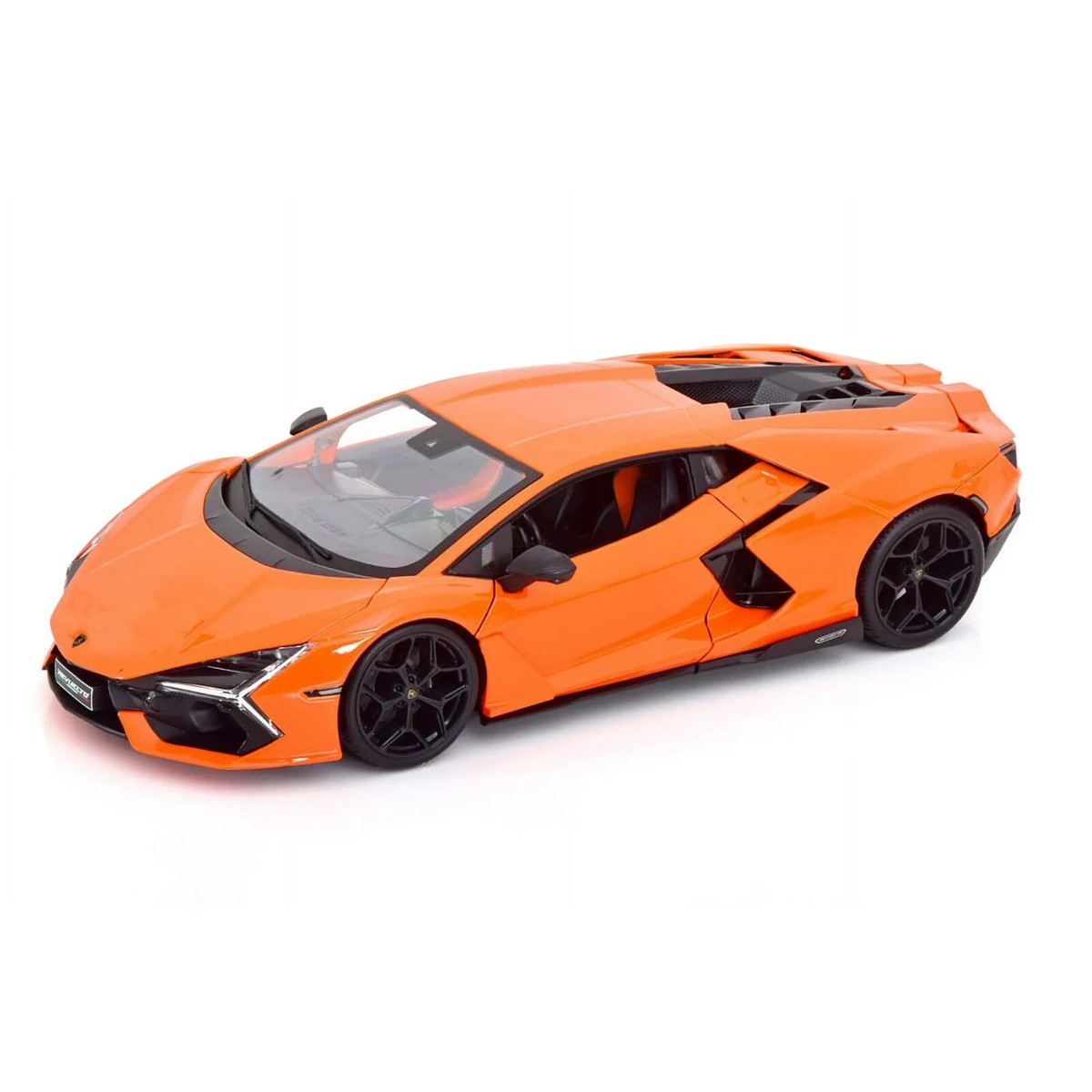 マイスト　ランボルギーニ　レヴェルト オレンジ LAMBORGHINI REVUELTO HYBRID ORANGE 1:18 BY MAISTO 1:18 FREE