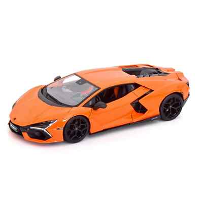 LAMBORGHINI REVUELTO HYBRID ORANGE 1:18 BY MAISTO 1:18 FREE