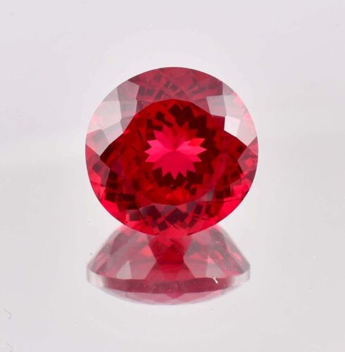 Piedra preciosa suelta 10,60 quilates impecable 12 x 12 mm pintura roja natural (certificada GIT) - Imagen 2 de 7
