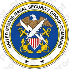 STICKER U.S. Naval Security Group Command (NAVSECGRU)