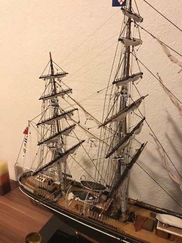 Revell Cutty Sark, Thermopylen 1:96 - Set gefaltete CNC-Nähsegel für Modell - Bild 8 von 11