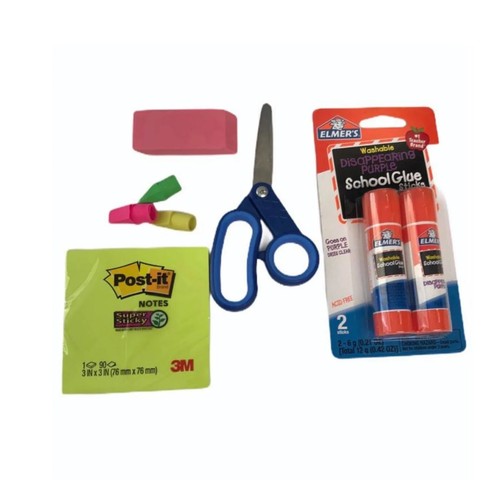 Elementary Back to School Supply Kit – Folders, Crayons, Pencils, Scissors - Picture 44 of 230