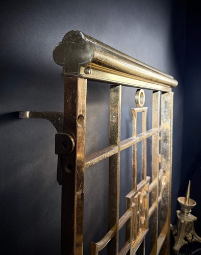 Rare Antique Brass Church Altar Gate - Ecclesiastical Architectural Salvage - Picture 5 of 10