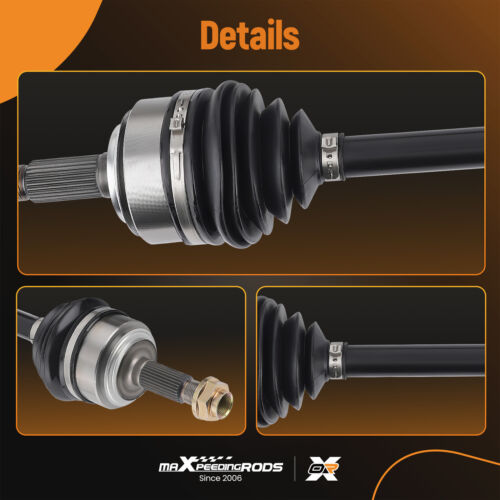 Front CV Axle Shaft Driver for Honda CR-V 2002-2005 2006 Accord 2.4L 2003-2007 - Foto 3 di 12