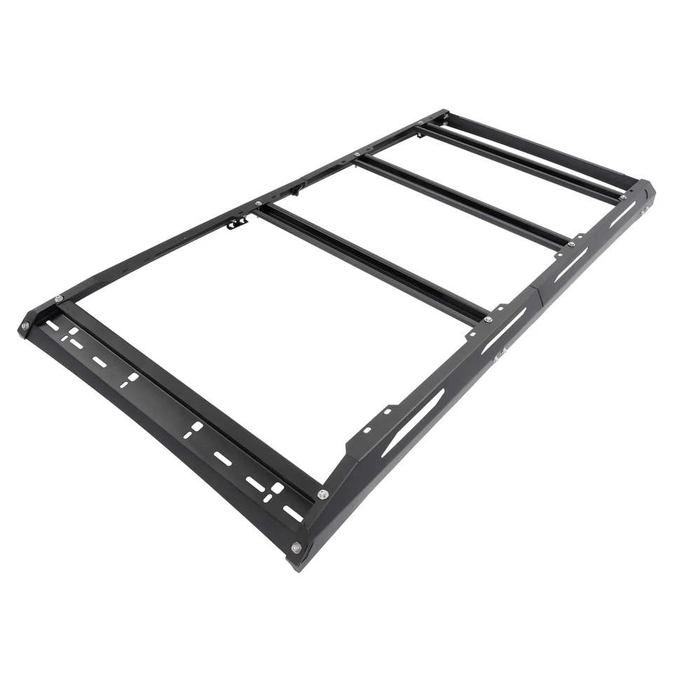 For Toyota 4 Runner 4Runner 2010-24 Powder Coated Roof Rack Cargo Carrier Basket Foto 4 de 4