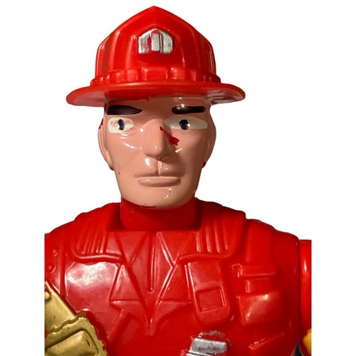 Fireman Plastic Action Figure 7.5 inch - Picture 2 of 10
