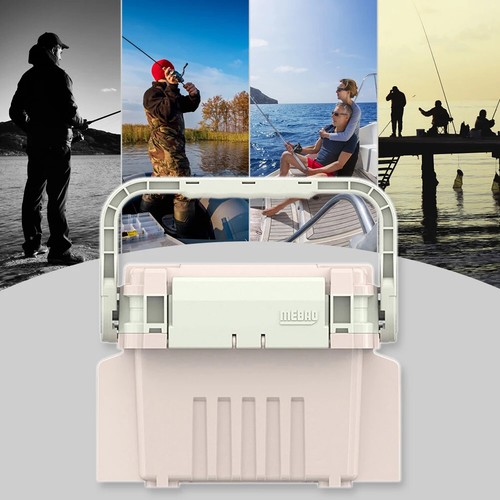 LOT Fishing Tackle Box Multi-function Fishing Rod Horder Fishing Accessories Box - Picture 16 of 27