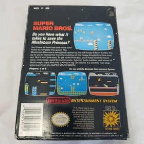 Super Mario Bros with Box Nintendo NES 3 Screw Foam Promotional Star Variant