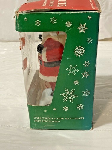 Vtg NOS 70's Ador-A-Lite Radiant Santa Christmas Decoration IOB Hong Kong *AS IS - Picture 10 of 12