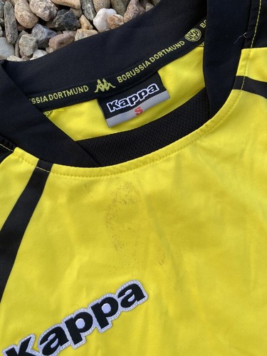 Borussia Dortmund Langarm Kappa Home Fußball Trikot - Bild 3 von 4