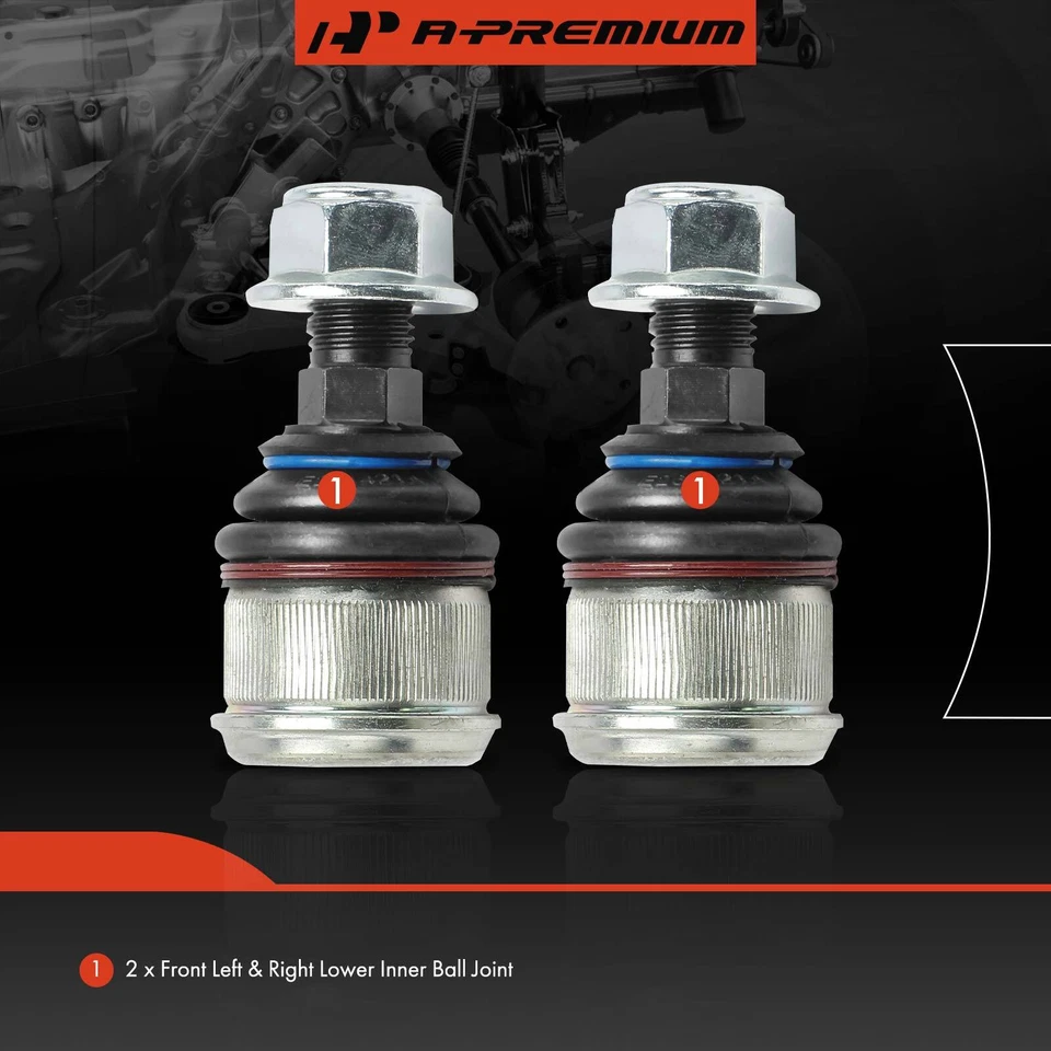 2 piezas rótula interior inferior delantera para Mercedes-Benz SL600 04-11 SL65 AMG 05-11 Foto 2 de 4