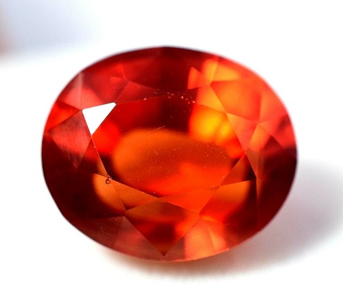 11.05 Ct Natural Ceylon Orange-Red Spinel GGL Certified Oval Cut Treated Gem - Picture 4 of 5