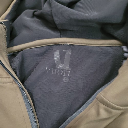 Vuori Hombres Chaqueta Hombre Grande Verde Cremallera Completa Con Capucha Vega Softshell - Imagen 6 de 15