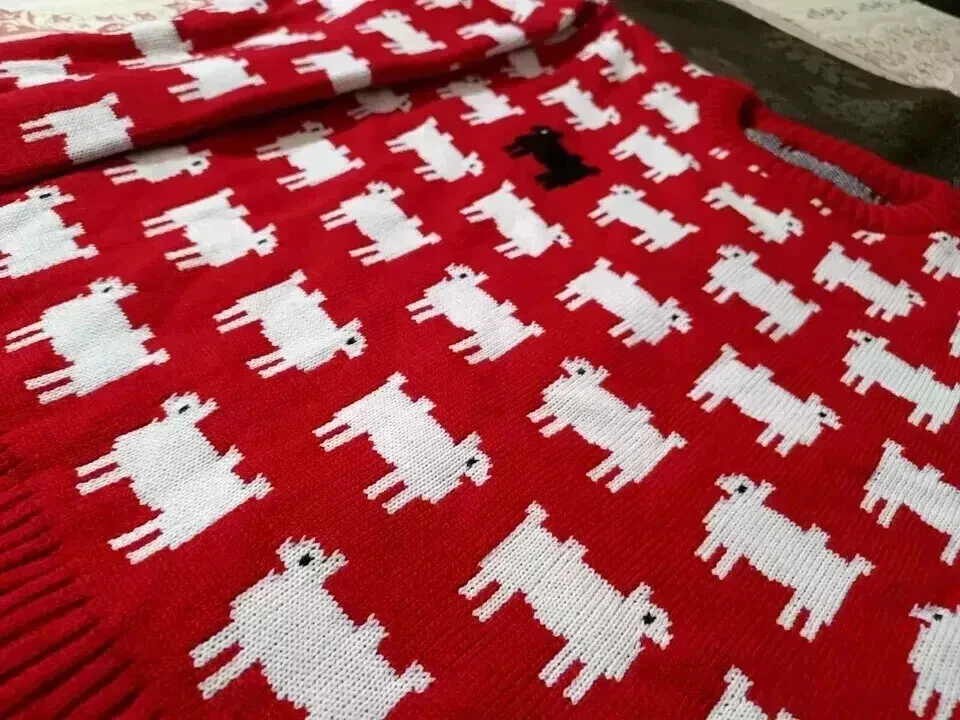 Suéter Princesa Dama Diana Rojo Lana Oveja Cálido y Maravilloso Blazers de Remo Foto 2 de 4