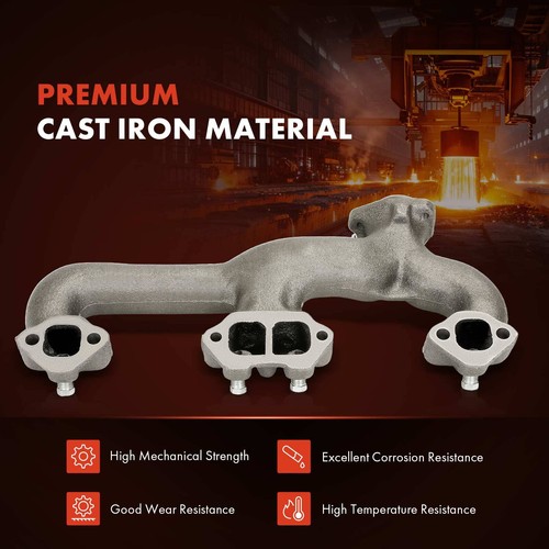 Driver Exhaust Manifold for Buick LeSabre Regal Olds Cutlass Pontiac Firebird - Bild 5 von 10