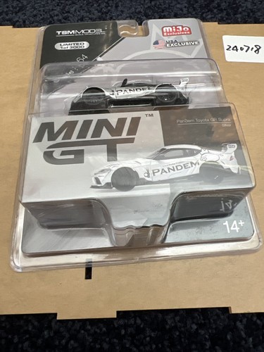 Mini GT Pandem Toyota GR Supra V1.0 Silver MGT00175 1/64 CHASE /3 USA Exclusive - Picture 8 of 10