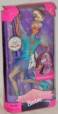 1998 Nagano Japan Olympic Skater Barbie Tara Lipinski Loose Opened Mattel 18501