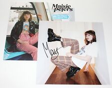 MAISIE PETERS SIGNED YOU SIGNED UP FOR THIS 12x12 VINYL RECORD FLAT INSERT COA MAISIE PETERS SIGNED YOU SIGNED UP FOR THIS 12x12 VINYL RECORD FLAT INSERT COA