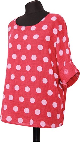 Italian Ladies Lagenlook Crop top Summer quirky Shirt Woman Casual Wear plus siz - Picture 49 of 77