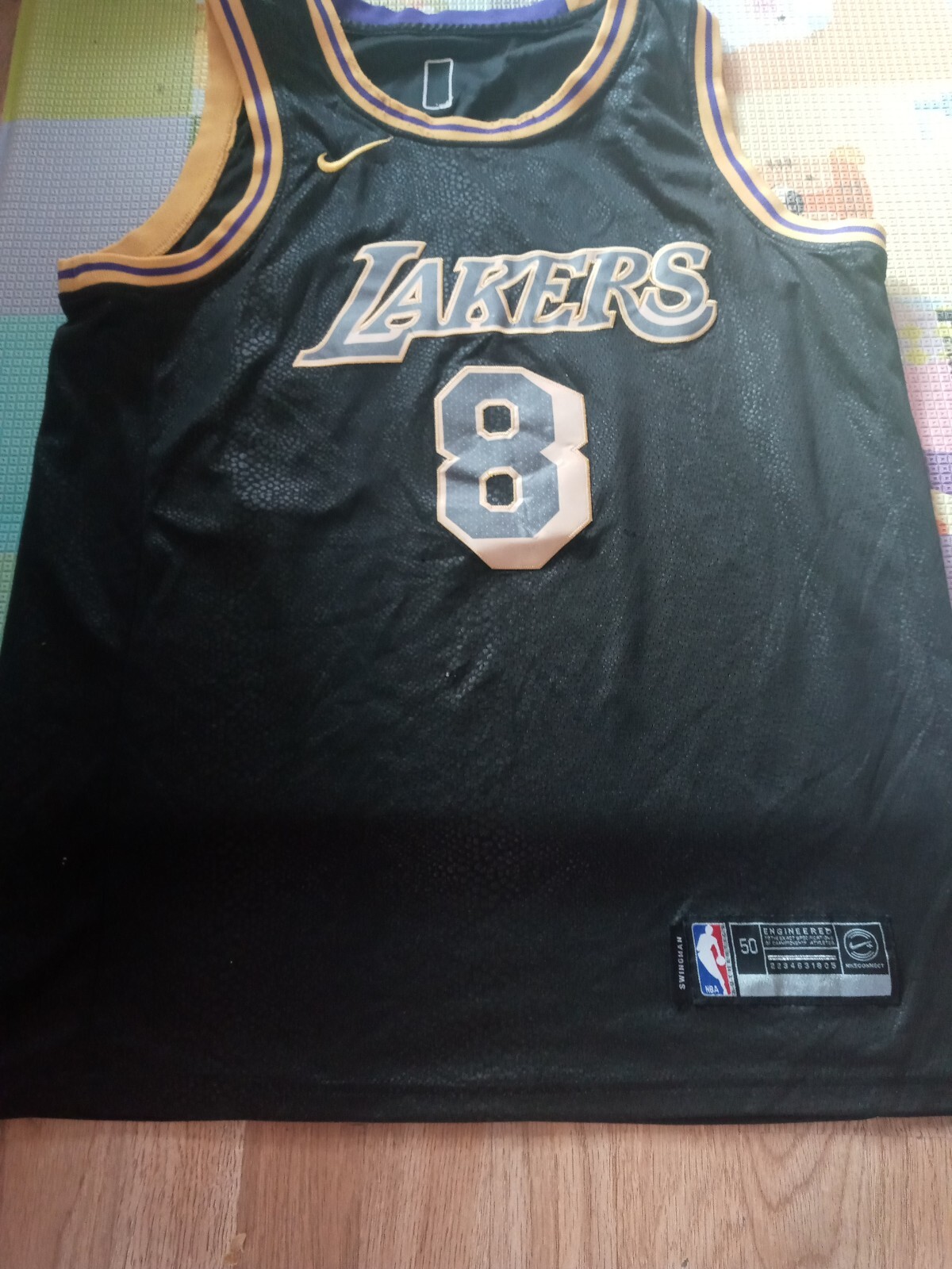 KOBE BRYANT #8 #24 LOS ANGELES LAKERS MAMBA EDITION JERSEY - Prime