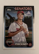 2024 Topps Pro Debut #PD-117 Andrew Pinckney Harrisburg Senators