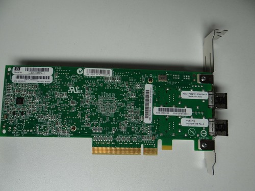 HP StorageWorks 82E AJ763A 8Gb 2-port PCIe Fibre Channel HBA Card 489193-001 HP - Picture 2 of 3