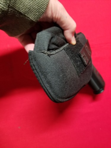 Nylon Holster W/ Clip Pouch. Fit's Large High Capacity Auto's. Sig ETC. - Picture 4 of 6