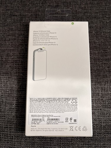 Apple Custodia MagSafe in Silicone per iPhone 13 - Blue Fog - Foto 8 di 8