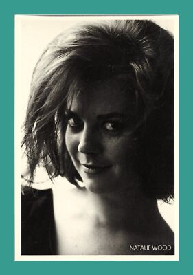 NATALIE WOOD | Schauspielerin | moderne Starpostkarte 70er bis 90er Jahre