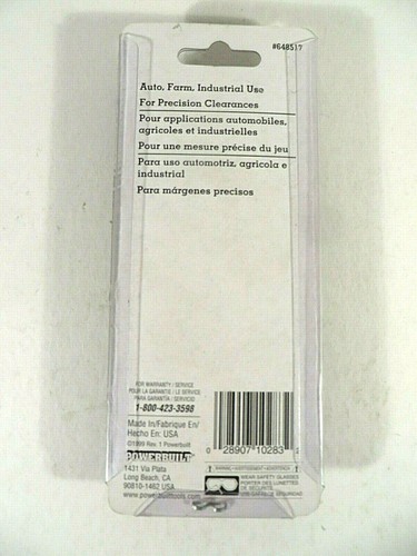 Powerbuilt 26 Blade Master Gauge Set 648517 Unused USA - Foto 5 di 6