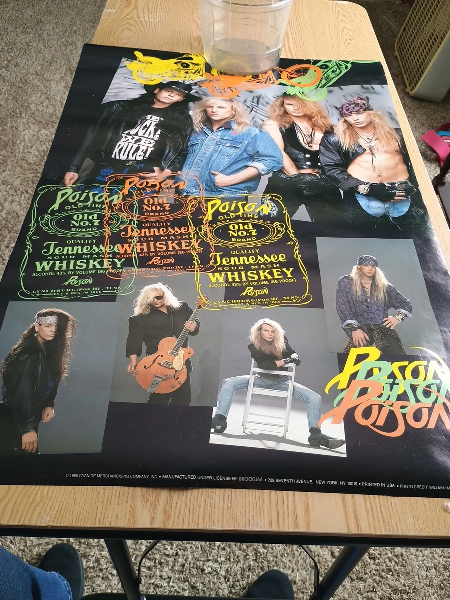 1991年POISON ブレット・マイケルズ直筆サイン色紙 1991年POISON ブレット・マイケルズ直筆サイン色紙 ブレット