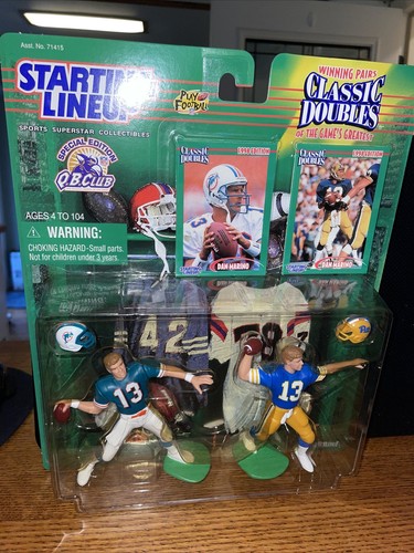 DAN MARINO DOLPHINS PITT FOOTBALL MINT  1998 CLASSIC DOUBLES STARTING LINEUP - Picture 11 of 12